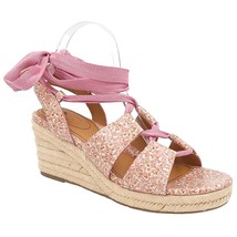 Patricia Nash Women Strappy Espadrille Wedge Sandal Riva Size US 9 Blush... - $49.50