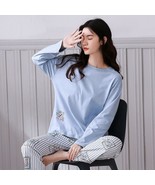 Sleep Wear 100% Soft Cotton Pajama Set Lounge wear M L XL 2XL 3XL Long S... - $34.99