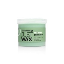 Salon System Just Wax Tea Tree Cream Wax with Natural Antiseptic Tea Tre... - £17.29 GBP