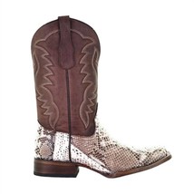Corral men&#39;s wide square toe western boots for men - size 8.5D - £110.72 GBP