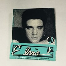 1990 Vintage Elvis Presley Licensed Turquois Matchbook Unstruck Full 20 - £6.01 GBP