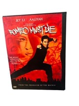 DVD Movie Vtg Romeo Must Die Jet Li Aaliyah Kung Fu Martial Arts 2000 DMX rap - £6.15 GBP