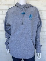 Under Armour Stephen Curry Fleece Men&#39;s Hoodie Grey Size Large - $55.10