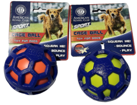 2 Pack American Kennel Club Sport Cage Ball Toy For Dogs Vanilla Scented... - €29,16 EUR