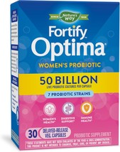 Nature&#39;s Way Fortify Optima Daily Probiotic for Women, 50 Billion Live Cultures, - £32.76 GBP