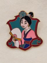 Disney Store DLR WDW Pin 90913 Princess Crest Mystery Collection - Mulan - £7.18 GBP