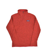 Patagonia Better Sweater 1/2 Zip Womens XS Red Fleece Sweatshirt Pullover - £29.64 GBP
