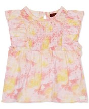 7 For All Mankind Baby Girls Printed Top, 12M, Tie Dye - $17.87