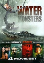 4movie 6hr Dvd Anaconda,Red Water,She Creature Coolio Rufus Sewell Carla Gugino - £34.13 GBP