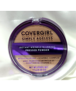 Covergirl Simply Ageless Pressed Powder 210 Classic Ivory Wrinkle Blurring - $13.50