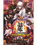 GINTAMA THE MOVIE 1-3 + OVA + SPECIAL ENGLISH SUBTITLE SHIP FROM USA - €16,95 EUR
