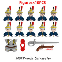 Military French Dragoon British Soldiers Cavalry Knights Figures Toys #07 - $30.99