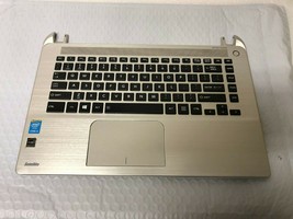 Toshiba Satellite E45-B4106 palmrest touch pad keyboard H000068640 - $11.04