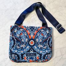 Vera Bradley Lighten Up Travel Crossbody Bag Marrakesh Paisley Navy Blue... - $351.74 MXN