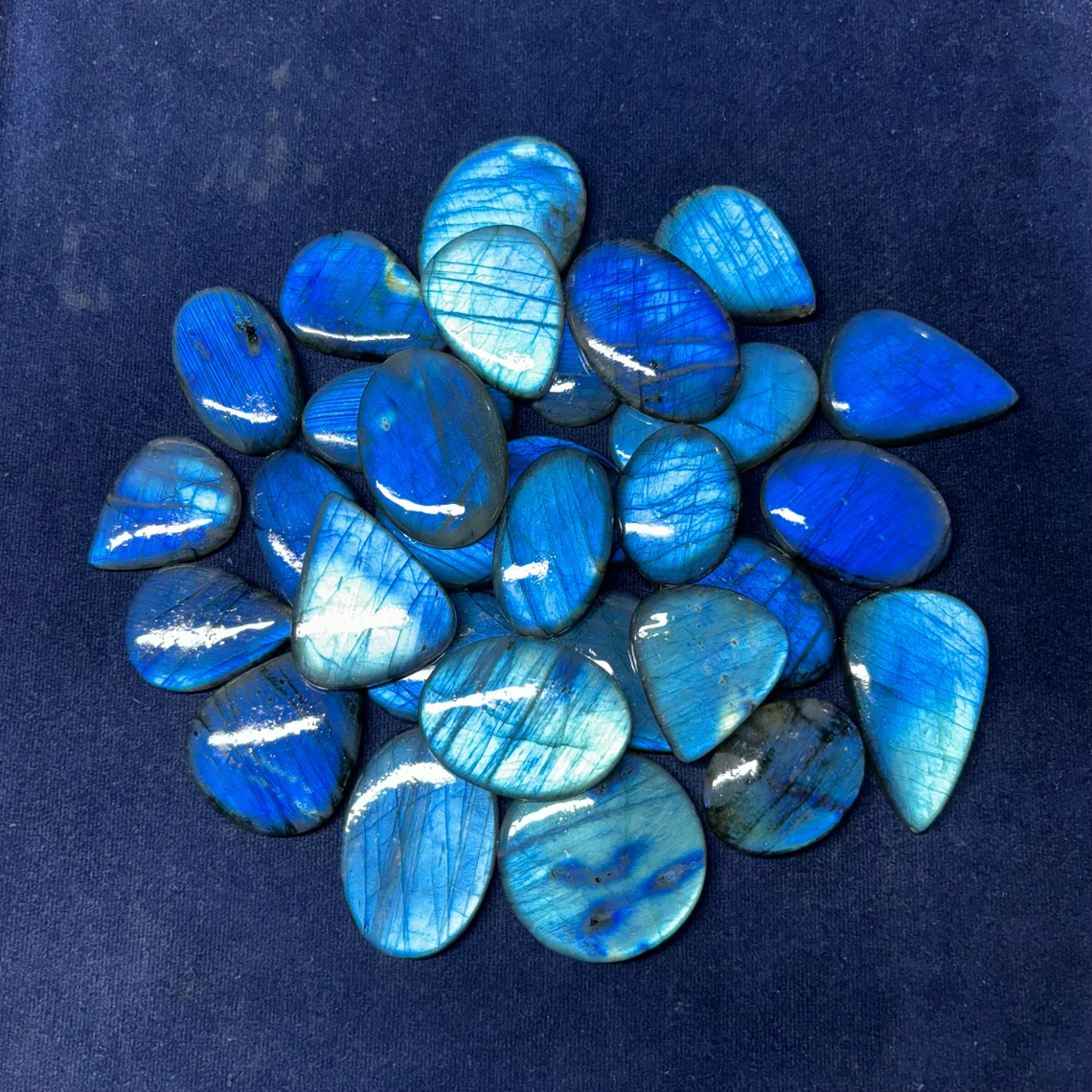 AAA Quality Blue Labradorite Gemstone Wholesale Price Stone Natural Blue Labrado - £164.53 GBP