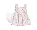 Carter&#39;s Child of Mine Baby Girl Dress, 2-Piece, Size 0-3M Color Pink/Green - $17.81