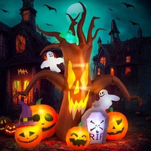 8Ft Halloween Inflatables Decorations Inflatable Dead Tree Outdoor Decorations W - £91.56 GBP