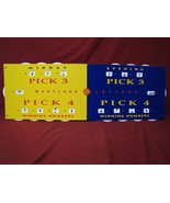 Vintage Maryland Lottery Pick 3 Pick 4 store display Sign NOS - £78.21 GBP