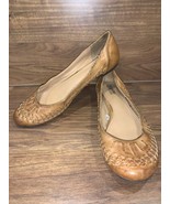Mossimo Supply Co. Women&#39;s US 7.5 Brown Weave Pull On Ballet Slipper Flats - $173.33 MXN