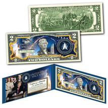 United States Space Force USSF 6th Military Branch Authentic U.S. $2 Bill - £11.98 GBP