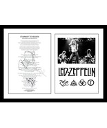 ULTRA RARE - LED ZEPPELIN - RARE FULL BAND - AUTHENTIC HAND SIGNED AUTOG... - $349.99
