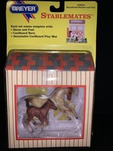 Breyer Horse Stablemate Set #59976 New in Box Warmblood Stallion &amp; Foal ... - $9.74