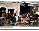 Street Vendors Constantinople Turkey UNP DB Postcard P28 - $4.90