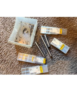 Énorme Lot De Kenametal Plaquettes Carbure &amp; de Forage Barres #CDHBS4T00... - $399.83 CAD