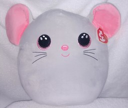 Ty Squishy Beanies Catnip the Mouse 12&quot; NWT - £14.06 GBP