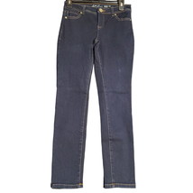 Inc Womens Petite Jeans Blue Size 4P Cotton Blend Skinny Leg Button Zip ... - $13.30