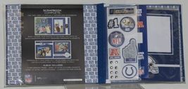 C R Gibson Tapestry N861626M NFL Indianapolis Colts Scrapbook image 3