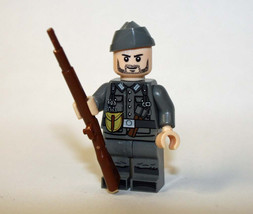 Building Toy German WW2 Wehrmacht Army with cap Minifigure US Toys - £5.13 GBP