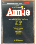 Vintage ANNIE Broadway Musical VOCAL SELECTIONS SONGBOOK 1977 Sheet Musi... - $14.84