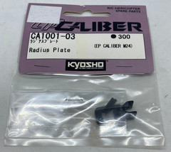 KYOSHO EP Caliber M24 CA1001-03 Radius Plate R/C Helicopter Parts - £6.26 GBP