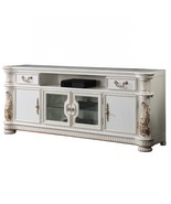 Vendome II  83&quot; TV Stand, Antique Pearl Finish - €1.720,61 EUR