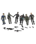 Vintage Early 2000&#39;s GI Joe Hasbro 4&quot; Inch Action Figures Lot of 6 - £35.35 GBP