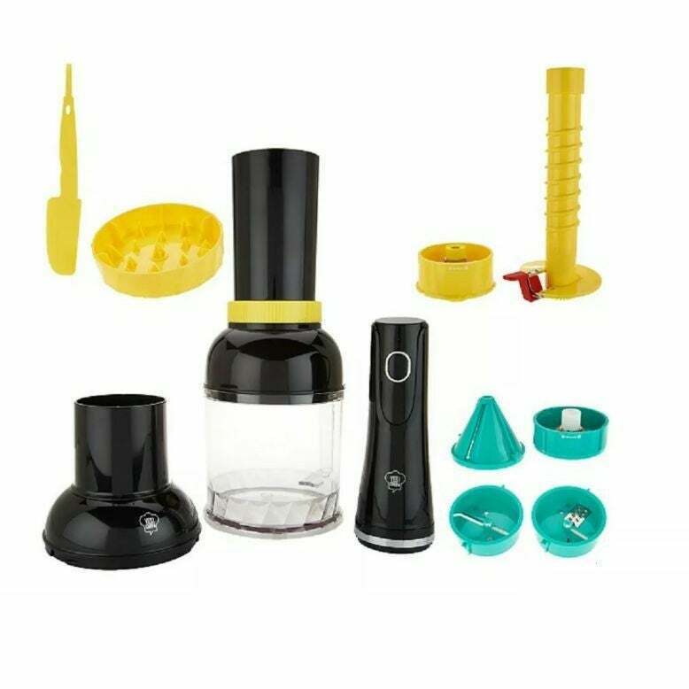 YES CHEF! -  Electric Infinity Spiralizer with Corer K45809, Black - New - $14.80