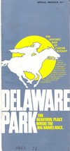 1976 - September 5th - Delaware Park program in MINT Condition - £15.62 GBP
