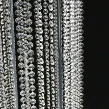 100M 14mm Octagon Beads Acrylic Crystal Garland Strand Home Wedding Supp... - £95.37 GBP