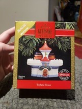 Hallmark Keepsake Ornament 1991 Toyland Tower Vintage Magic Motion Tested Works! - £20.31 GBP