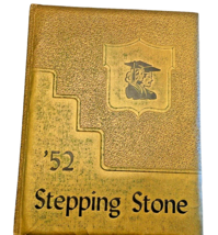 Yearbook Trousdale County Hartsville TN High School Stepping Stone Book 1952 - £18.92 GBP
