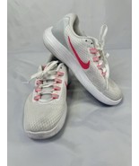 Nike Women 8.5 Running Training Tennis Shoes Lunarconverge White Pink 85... - $27.06