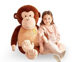 Large Monkey Stuffed Animal Plush Monkey Toy For Children (Brown, 30 Inc... - $73.99