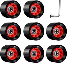 Tobwolf 8 Pack 58Mm X 39Mm, 95A, Indoor Quad Roller Skate Wheels For Roller - $43.94