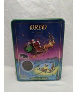 Oreo 1995 Unlock The Magic Friend Of Santa Holiday Tin Sealed 6&quot; X 8&quot; X ... - $27.15 CAD