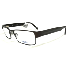 Robert Mitchel Eyeglasses Frames RM 2016 BR Brown Rectangular Full Rim 55-17-145 - £40.49 GBP
