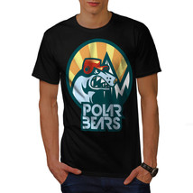 Wellcoda Polar Bear Beast Animal Mens T-shirt, Wild Graphic Design Printed Tee - £14.57 GBP+