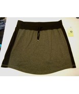 Women&#39;s Xersion Studio Knit Skirt Charcoal &amp; Black Size Medium NEW - $29.19 CAD
