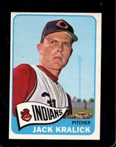 1965 Topps #535 Jack Kralick Exmt Sp Indians - £8.45 GBP