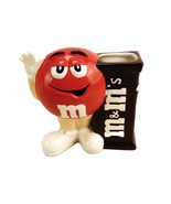 M&amp;M&#39;s Flower Vase, Red Plain Character, Brown Tank, Benjamin &amp; Medwin, R... - £37.31 GBP